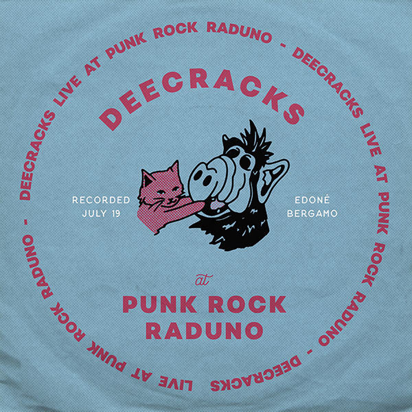 DeeCracks : Live At Punk Rock Raduno (LP, Album, Ltd, Blu)