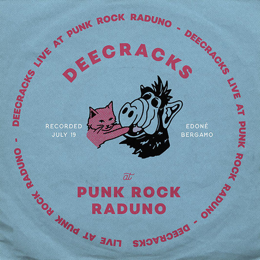 DeeCracks : Live At Punk Rock Raduno (LP, Album, Ltd, Blu)