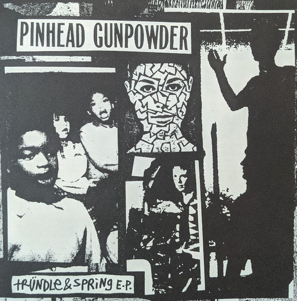 Pinhead Gunpowder : Trundle & Spring E.P. (7", EP, Ltd, RE, Whi)