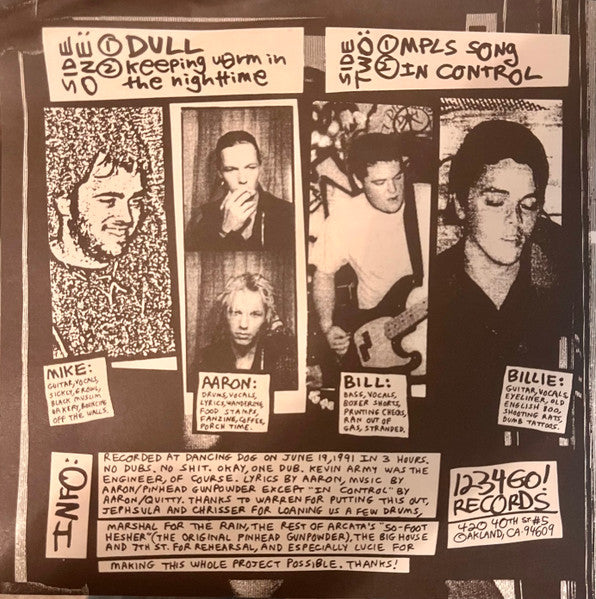 Pinhead Gunpowder : Trundle & Spring E.P. (7", EP, Ltd, RE, Whi)