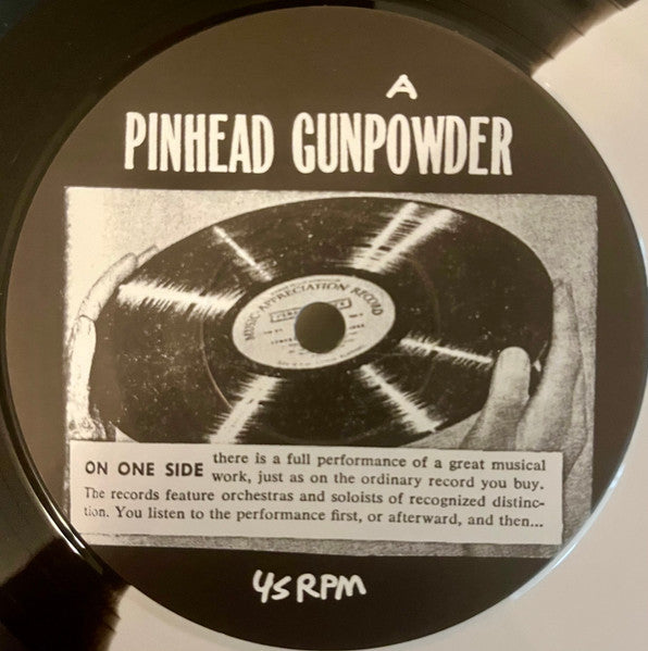 Pinhead Gunpowder : Trundle & Spring E.P. (7", EP, Ltd, RE, Whi)