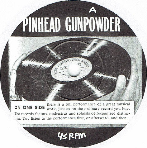 Pinhead Gunpowder : Trundle & Spring E.P. (7", EP, RE, Whi)