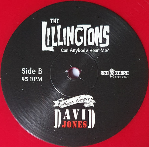 The Lillingtons : Can Anybody Hear Me? (A Tribute To Enemy You) (12", EP, Jon)