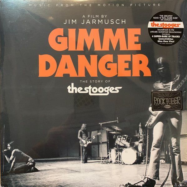 The Stooges : Gimme Danger (Music From The Motion Picture) (LP, Comp, Ltd, Cle)