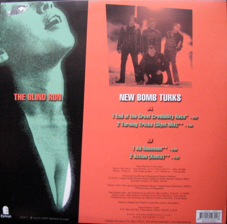 New Bomb Turks* : The Blind Run (10", EP, Mul)