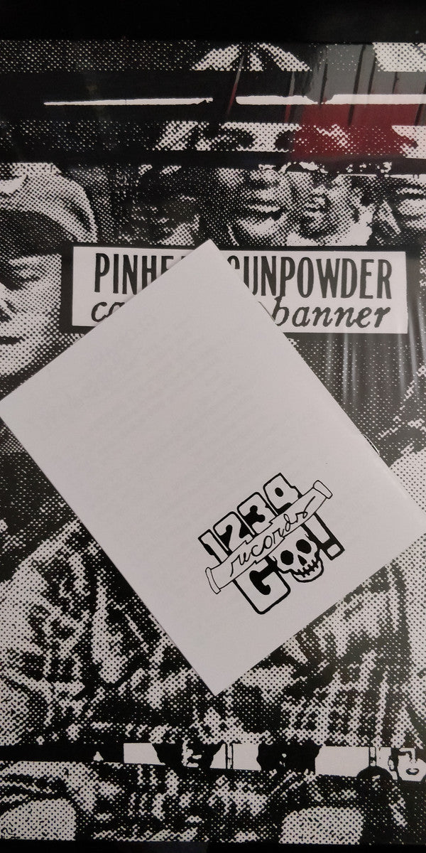 Pinhead Gunpowder : Carry The Banner (12", MiniAlbum, RE, Whi)