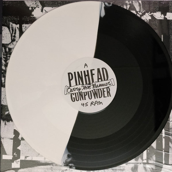 Pinhead Gunpowder : Carry The Banner (12", MiniAlbum, RE, Whi)