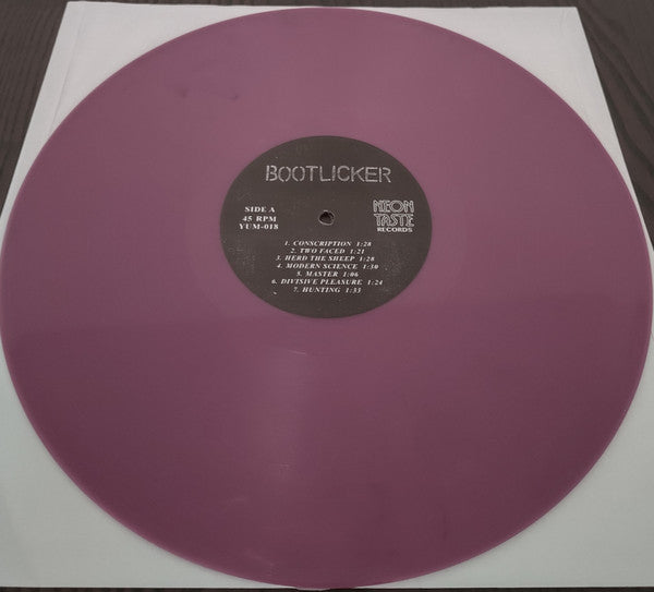 Bootlicker : Bootlicker (LP, Album, RP, Lav)