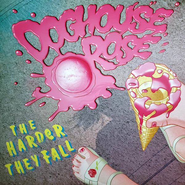 Doghouse Rose : The Harder They Fall (LP, Album, Bla)