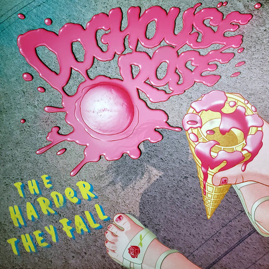 Doghouse Rose : The Harder They Fall (LP, Album, Bla)