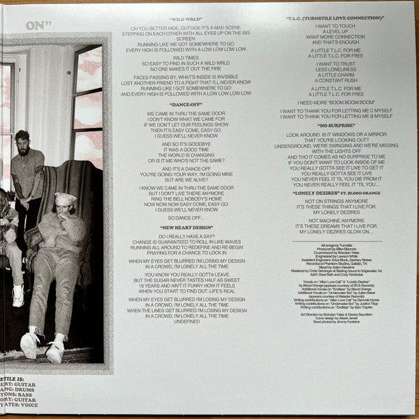Turnstile (2) : Glow On (LP, Album, RP)