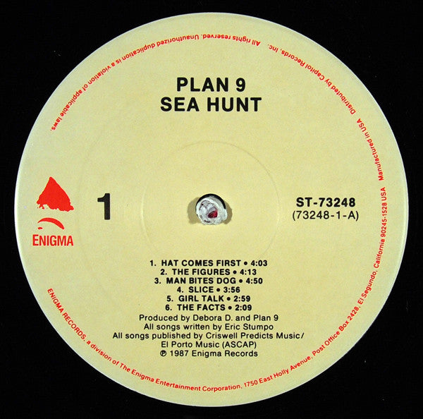 Plan 9 (2) : Sea Hunt (LP, Album, Spe)