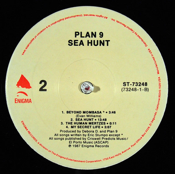 Plan 9 (2) : Sea Hunt (LP, Album, Spe)