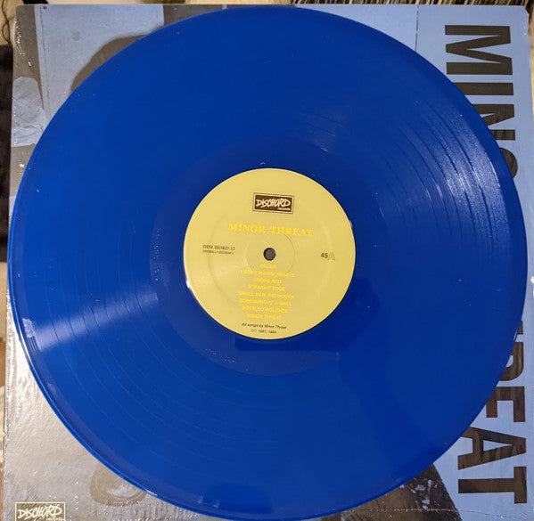 Minor Threat : Minor Threat (12", Comp, RE, RM, Blu)