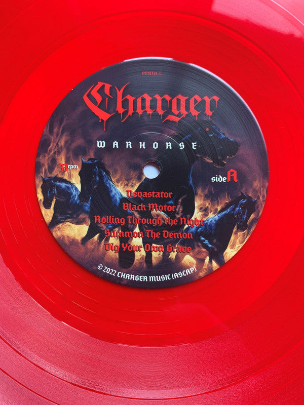 Charger (8) : Warhorse (LP, Album, Red)