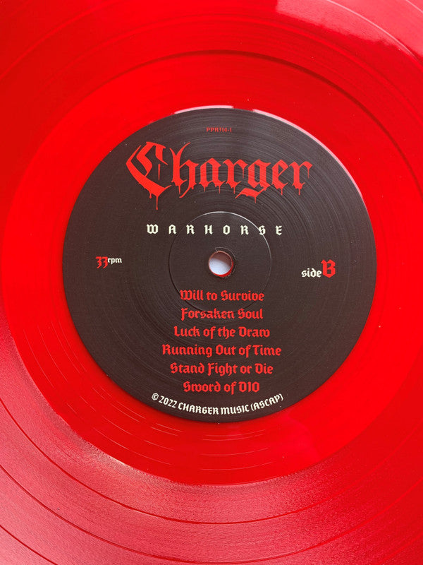Charger (8) : Warhorse (LP, Album, Red)