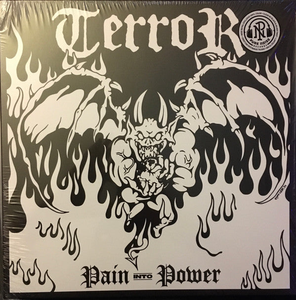 Terror (3) : Pain Into Power (LP, Album, Cle)