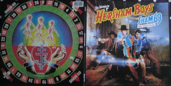 Sham 69 : The Adventures Of Hersham Boys / The Game (2xLP, Comp, RE)