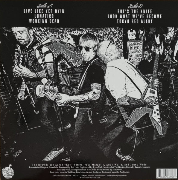 The Drowns : Lunatics (12", EP)