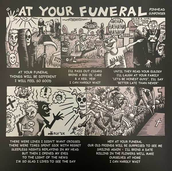 Pinhead Gunpowder : At Your Funeral (7", EP, Yel)