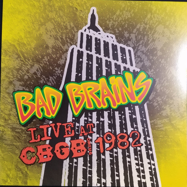 Bad Brains : Live At CBGB 1982 (LP, Album, Ltd, RE, Red)