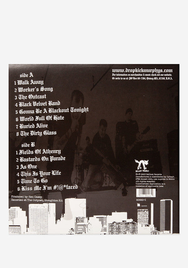 Dropkick Murphys : Blackout (LP, Album, Ltd, RE, Cle)