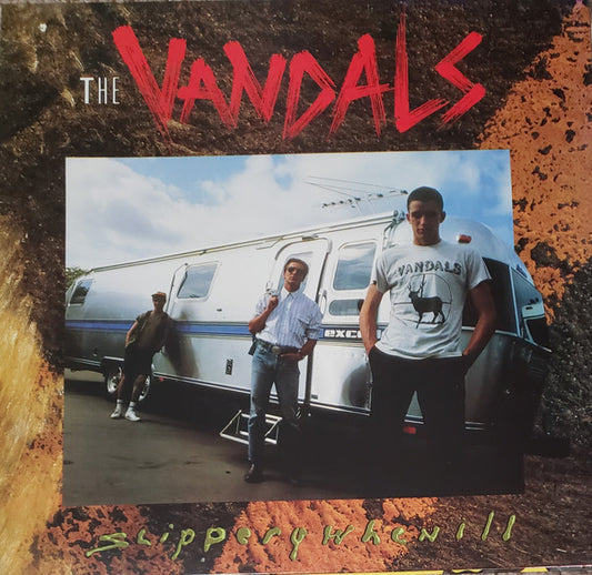 The Vandals : Slippery When Ill (LP, Album, Ltd, RE, Red)