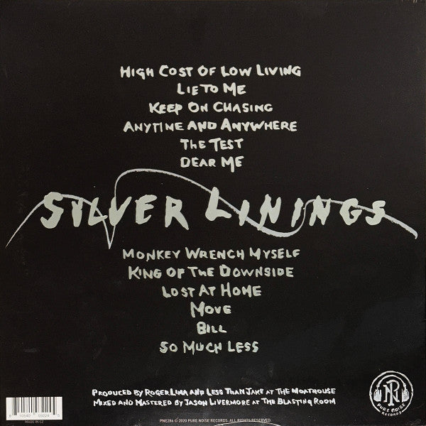 Less Than Jake : Silver Linings (LP, Album, Ltd, RP, Ora)
