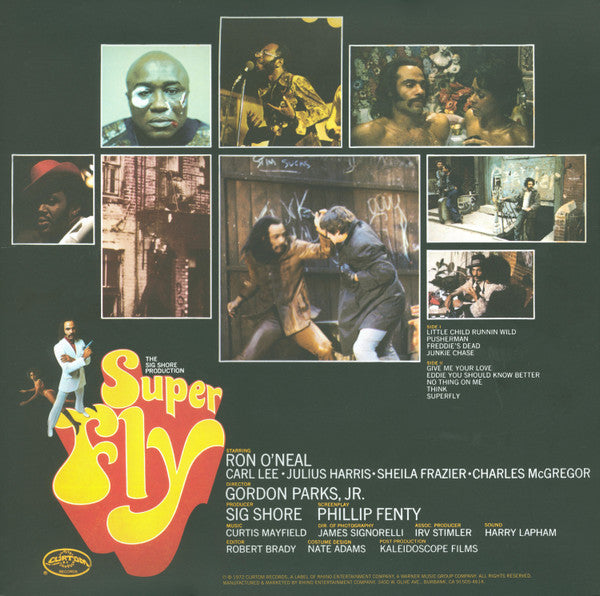 Curtis Mayfield : Superfly (LP, Album, Ltd, RE, Gol)