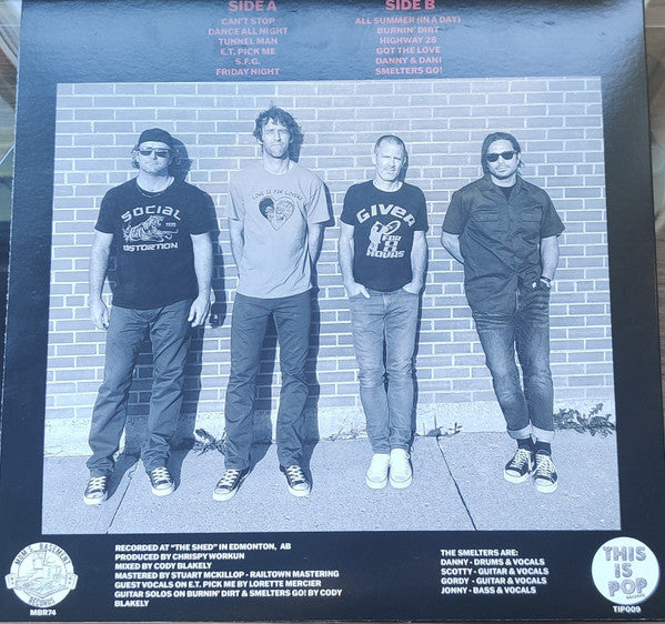 Smelters* : Burnin' Dirt  (LP, Album)