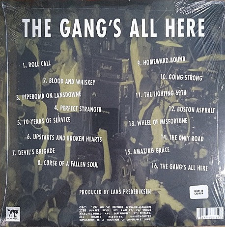 Dropkick Murphys : The Gang's All Here (LP, Album, RP)