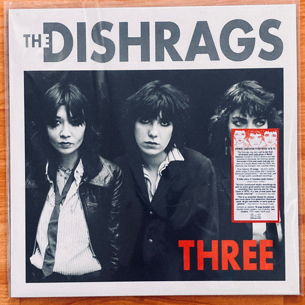 The Dishrags : Three (LP, Album, RE, RP)