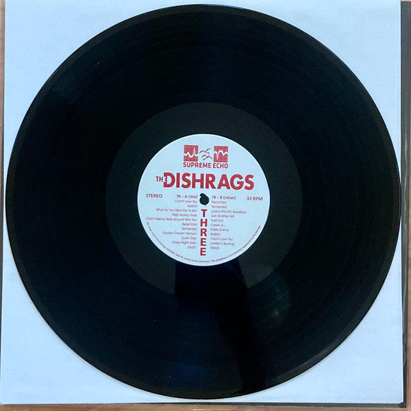 The Dishrags : Three (LP, Album, RE, RP)