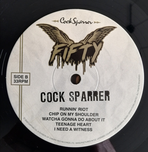 Cock Sparrer : Cock Sparrer (LP, Album, Ltd, RE, RM, 180)