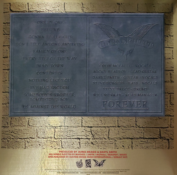Cock Sparrer : Forever (LP, Album, RE, 180)