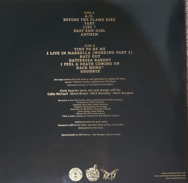 Cock Sparrer : Two Monkeys (LP, Album, RE, RM, 180)