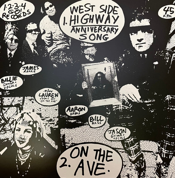 Pinhead Gunpowder : West Side Highway (7", EP, Gol)