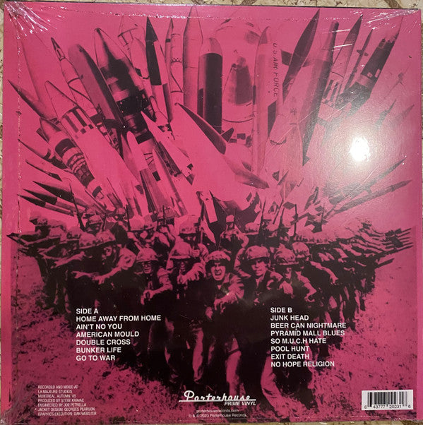 SC.U.M.* : Born Too Soon.... (LP, Album, RE, RM, Pin)