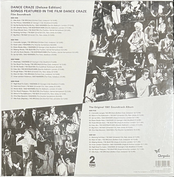 Various : Dance Craze - The Best of British Ska...LIVE! (2xLP + LP, RE + Box, Dlx + Album, Comp)