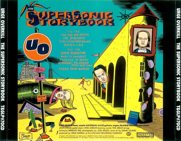 Urge Overkill : The Supersonic Storybook (CD, Album, Pur)