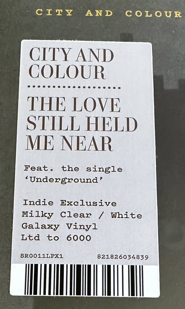 City And Colour : The Love Still Held Me Near (2xLP, Album, Ltd, Cle)