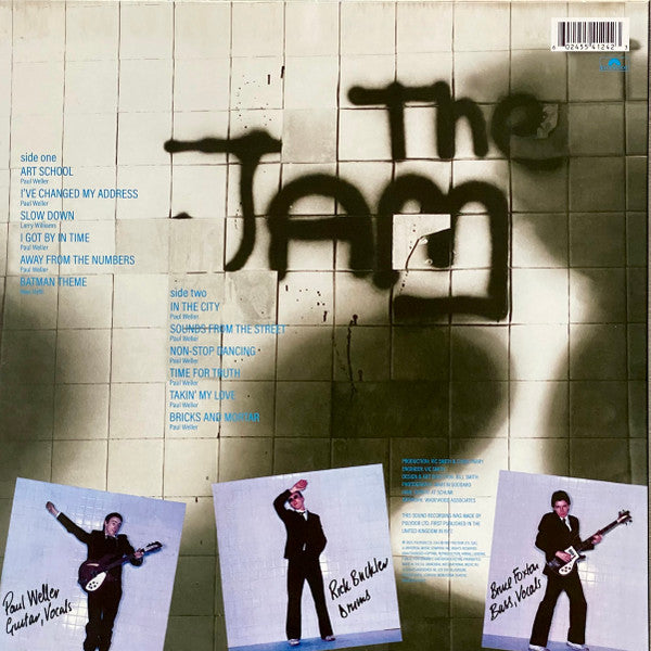 The Jam : In The City (LP, Album, Ltd, RE, Whi)