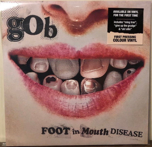 Gob (3) : Foot In Mouth Disease (LP, Album, Bon)