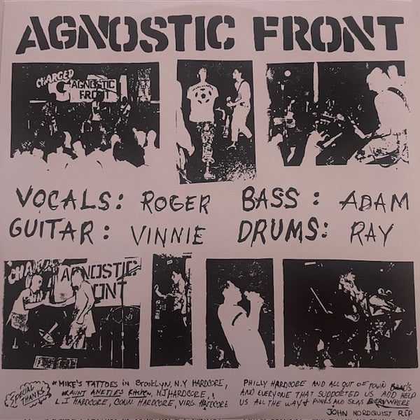 Agnostic Front : United Blood l.p. (LP, RM, RP, Red)