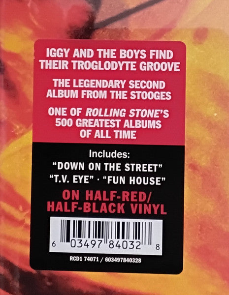 The Stooges : Fun House (LP, Album, RE, RP, Red)