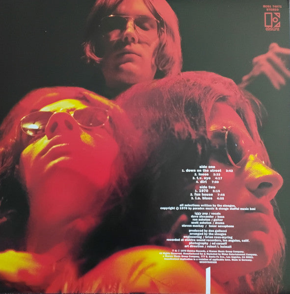 The Stooges : Fun House (LP, Album, RE, RP, Red)