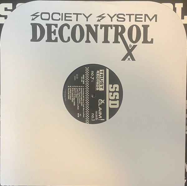 SS Decontrol* : The Kids Will Have Their Say (12", Album, RE, RM)