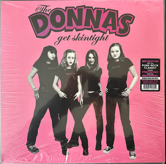 The Donnas : Get Skintight (LP, Album, RE, RM, Pur)