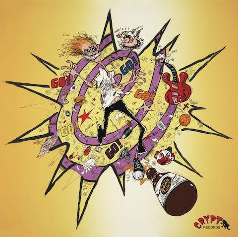 The New Bomb Turks : !!Destroy-Oh-Boy!! (LP, Album, RE, RM)