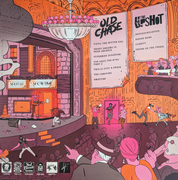 Old Chase x The Upshot (3) : Showtime Split (LP, Ltd, Pin)